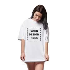 customized oversized t shirt printing