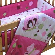 decorative mini crib bedding set for ba