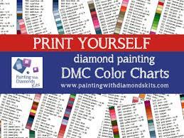 Print Yourself Dmc Color Chart Sorted