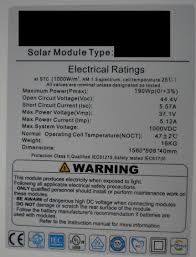 Electrical panels divide large amounts of electricity between individual circuits. Solar Panel Labels An Introduction