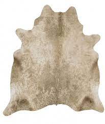 premium brazilian cowhide chagne