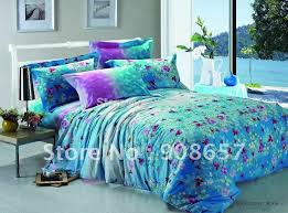 pink purple and turquoise bedding