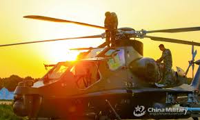 army aviation helicopters take off in