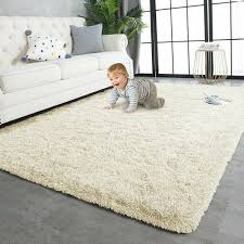 large gy fluffy rugs anti slip soft