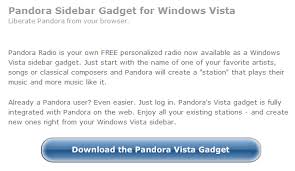 Pandora desktop client requires the java runtime to be installed and it runs on mac os x, linux and windows. Sultan Solutions Milwaukee Web Design Development Managed It Listen To Pandora Radio On Your Desktop With Windows 7 Pandora Gadget