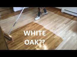 what do white oak hardwood floors look