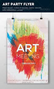 Art Expo Art Show Event Flyer Template Psd Sherman Jackson Art Flyer