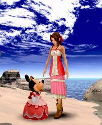 Top site for we are little stars models: Aerith And Queen Minnie Mouse By Intenseobservation On Deviantart