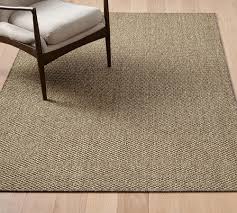 open box custom woven sisal rug