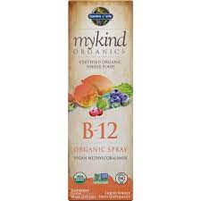 organics vitamin b12 spray garden of