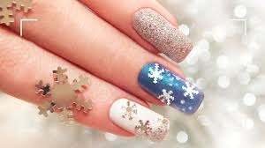 20 snowflake nail art designs and ideas