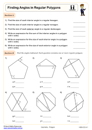 finding angles in regular polygons