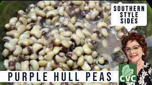 pick and cook fresh purple hull peas
