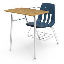 virco student desk chair combos
