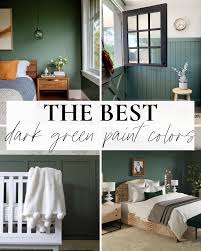 dark green paint color ideas in 2021
