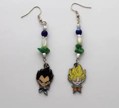 Without dragon ball and dragon ball z, we wouldn't have shows like naruto, bleach, yu yu hakusho, and a million more. Dragon Ball Z Earrings With Goku And Vegeta By Shishodesigns On Deviantart