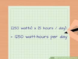 How To Calculate Kilowatt Hours With Calculator Wikihow