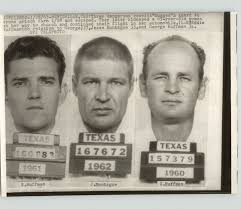 3 mugshots of escaped texas convicts