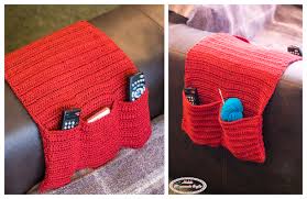 Free, online cases and caddies knitting patterns. Sofa Armchair Caddy Organizer Free Crochet Patterns Diy Magazine