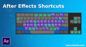 after effects shortcuts key