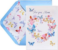 Where can i buy mothers day cards by papyrus near albuquerque? Amazon Com Papyrus Mother S Day Card Butterfly Wreath Office Products