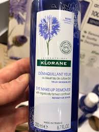 klorane fl gel eye make up remover