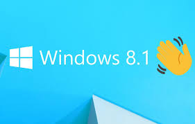 el fin del soporte de windows 8 1 está