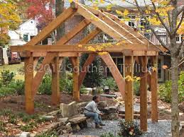 Timber Frame Garden Structure Garden