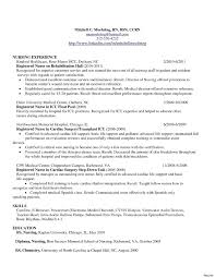 Resume Sample Neuro Icu Nurse Valid Unique Registered Nurse Resume