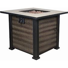 Shop now or call 800.919.1904! Bond Sq Firetable With Porcelain Top In The Gas Fire Pits Department At Lowes Com