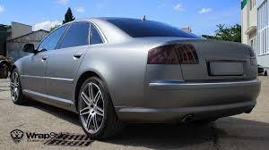 The floor mats are tailored to each audi model and are available either in sets for the front and rear, only for the front and only for the rear. Audi A8 Grey Matt Wrap Wrapstyle