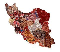 iran map regional persian rug designs