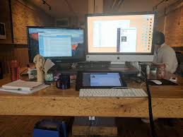 All around the world active diy'ers are creating cool standing desks that you can build too. I Need A Standing Desk Converter That Will Fit All My Stuff Imac Monitor Cintiq Keyboard Mouse Standingdesks