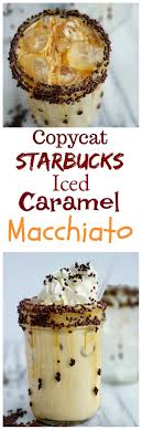 copycat starbucks iced caramel macchiato