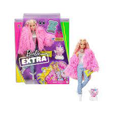 Búp bê Barbie Extra FLUFFY PINK JACKET