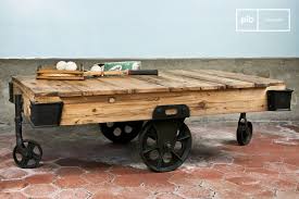 Wood Wagon Coffee Table A Table Of