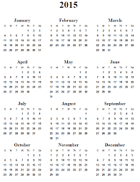 Free Calendar Printables 2015 Free 2015 Monthly Calendar Template