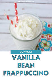 copycat vanilla bean frappuccino recipe