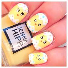 easy and cute easter nail art designs