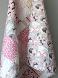 baby quilts for girls polar bear