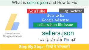 google adsense seller json error क य