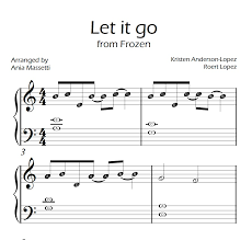 frozen easy piano sheet