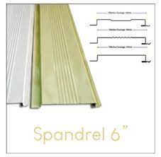 pvc spandrel ceiling sizes printable