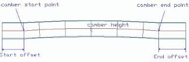 beam dialog camber properties tab