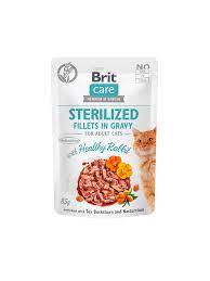 Hello, would you recommend me a suitable food for a young 6m. Brit Care Cat Pouch Sterilized Healthy Rabbit In Gravy Brit