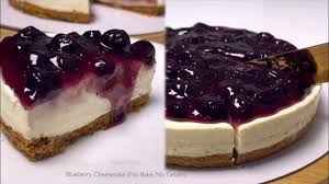 easy blueberry cheesecake no bake no
