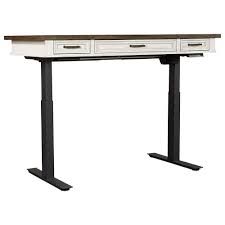 The coolest, most affordable, adjustable smart desk on the market. Riva Ridge Caraway 60 Lift Desk Top And Base In Aged Ivory Nebraska Furniture Mart