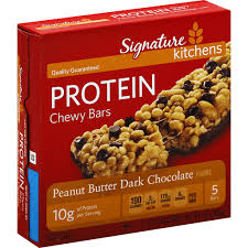 signature kitchens chewy bars protein
