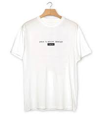 white t shirt mockup psd template