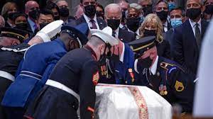 Colin Powell funeral: President ...